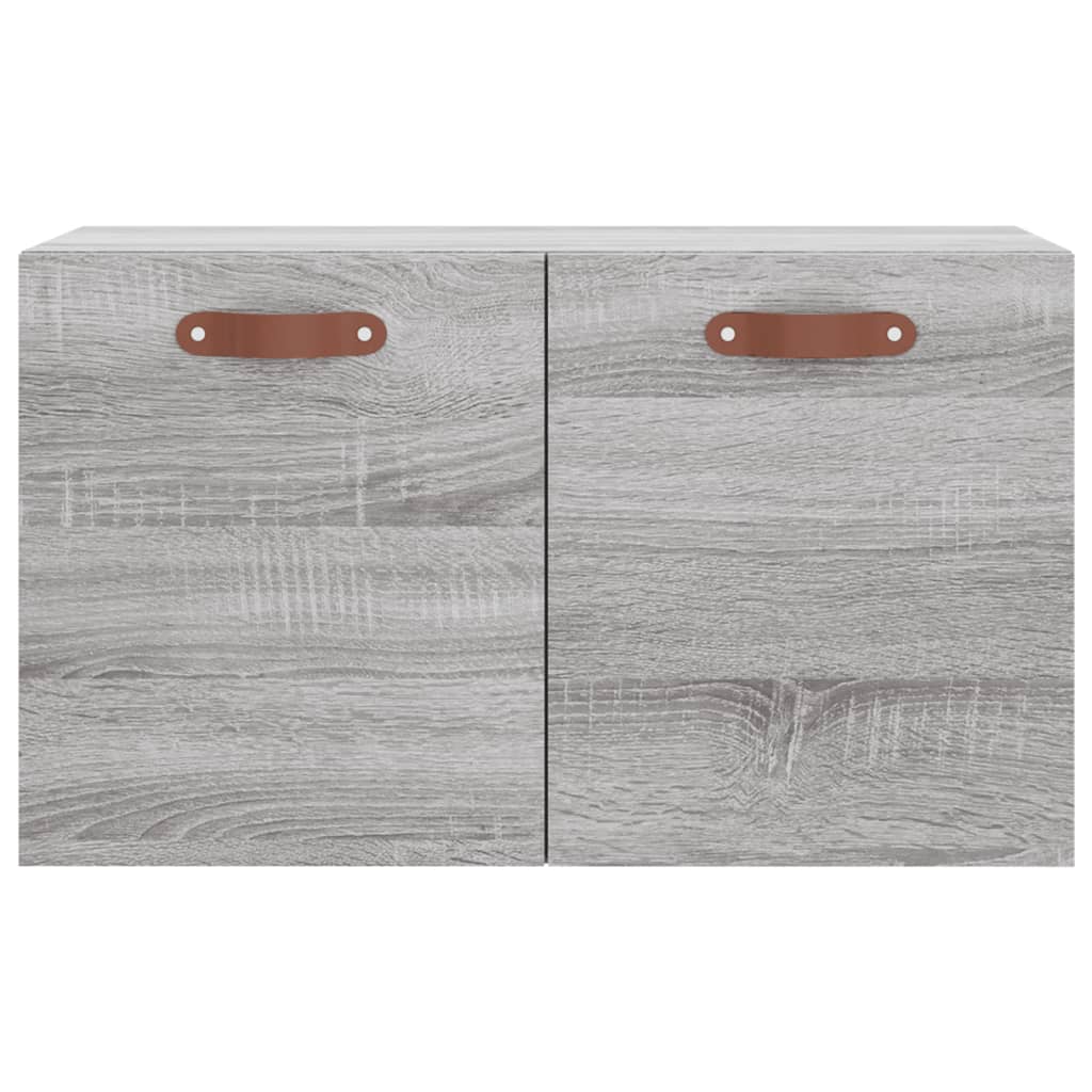 Mobile a Parete Grigio Sonoma 60x36,5x35cm in Legno Multistrato - homemem39