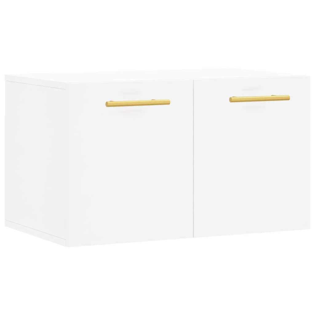 Mobile a Parete Bianco 60x36,5x35 cm in Legno Multistrato - homemem39