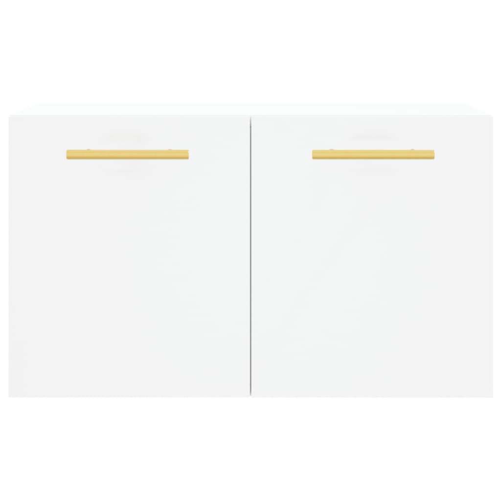 Mobile a Parete Bianco 60x36,5x35 cm in Legno Multistrato - homemem39