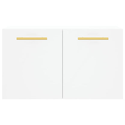 Mobile a Parete Bianco 60x36,5x35 cm in Legno Multistrato - homemem39