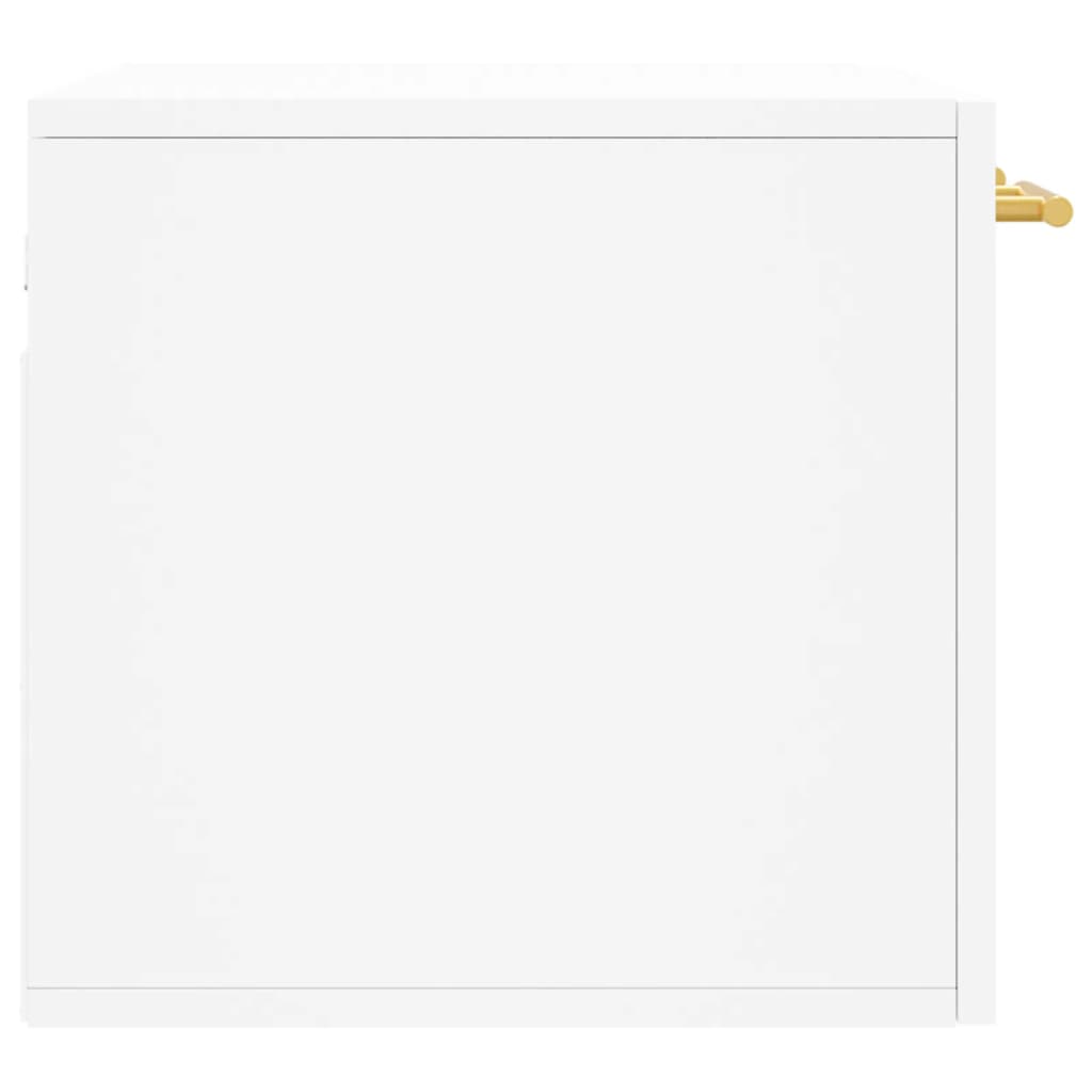 Mobile a Parete Bianco 60x36,5x35 cm in Legno Multistrato - homemem39