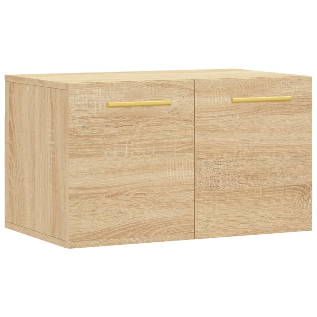 Mobile a Parete Rovere Sonoma 60x36,5x35 cm Legno Multistrato - homemem39