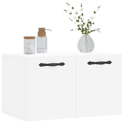 Mobile a Parete Bianco 60x36,5x35 cm in Legno Multistrato - homemem39