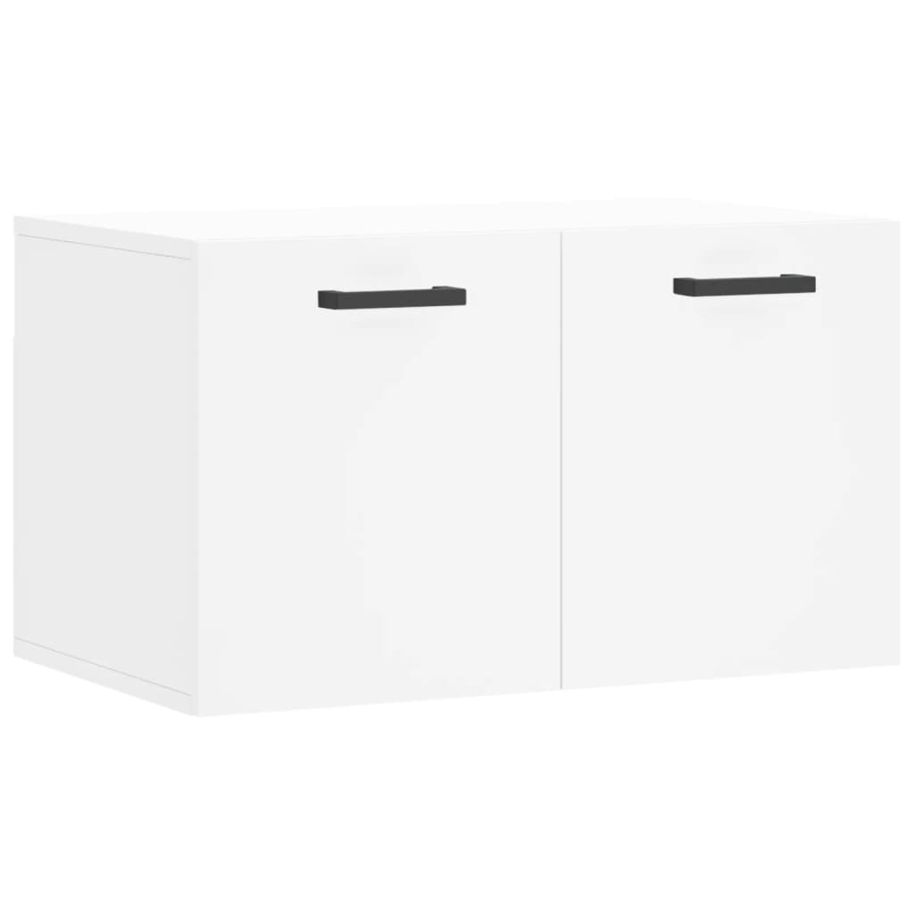 Mobile a Parete Bianco 60x36,5x35 cm in Legno Multistrato - homemem39