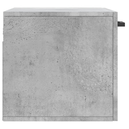 Mobile a Parete Grigio Cemento 60x36,5x35 cm Legno Multistrato - homemem39