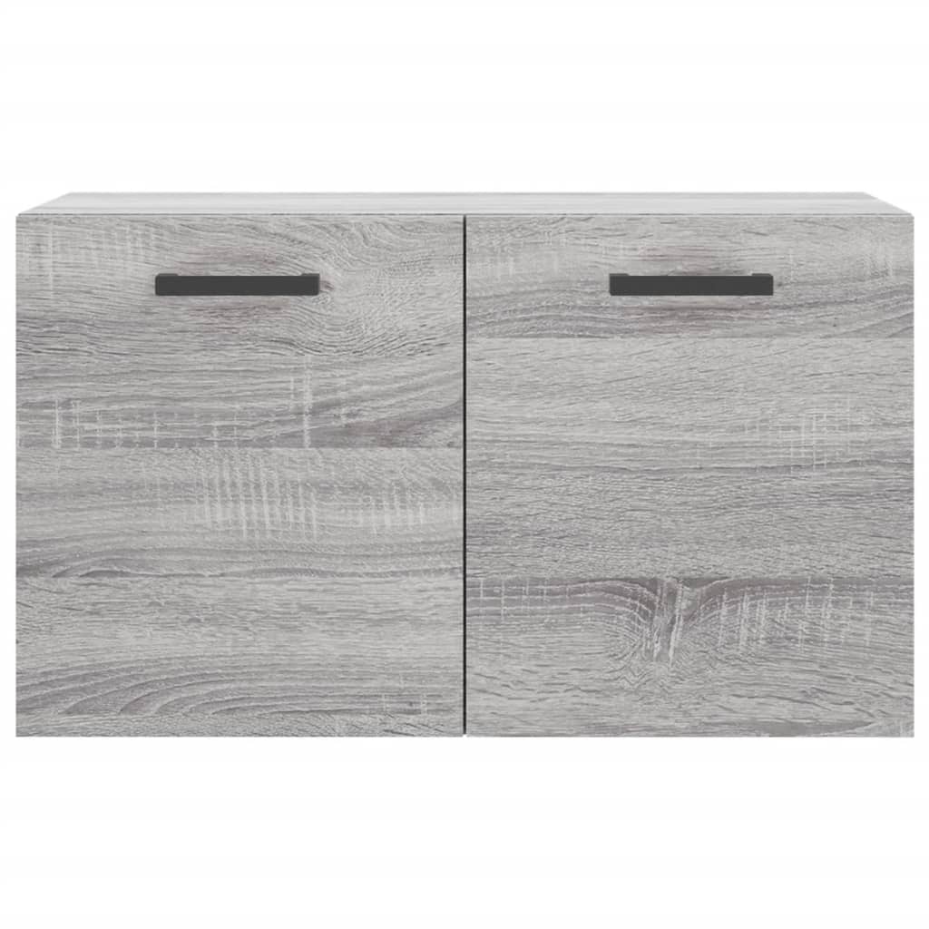 Mobile a Parete Grigio Sonoma 60x36,5x35cm in Legno Multistrato - homemem39