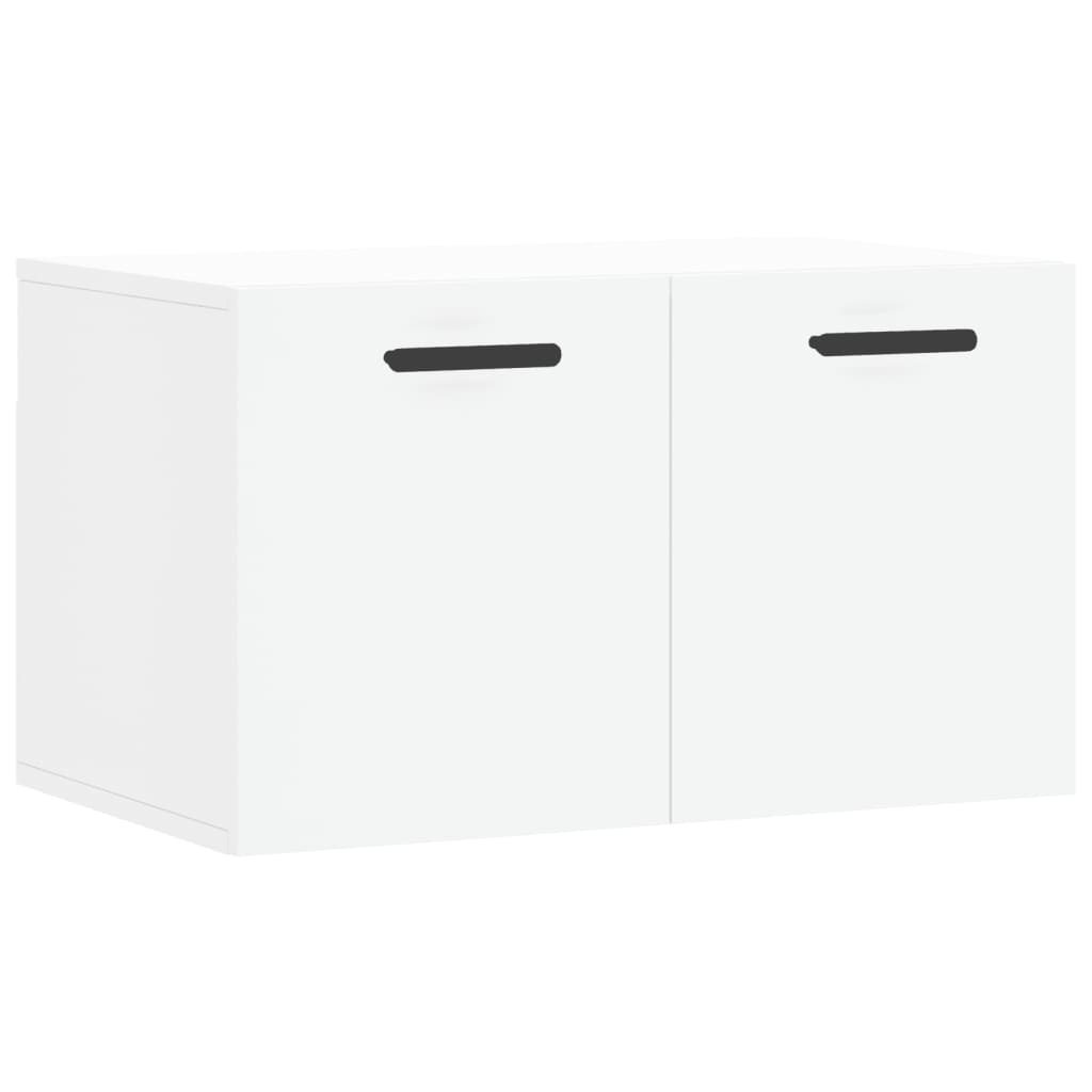 Mobile a Parete Bianco 60x36,5x35 cm in Legno Multistrato - homemem39