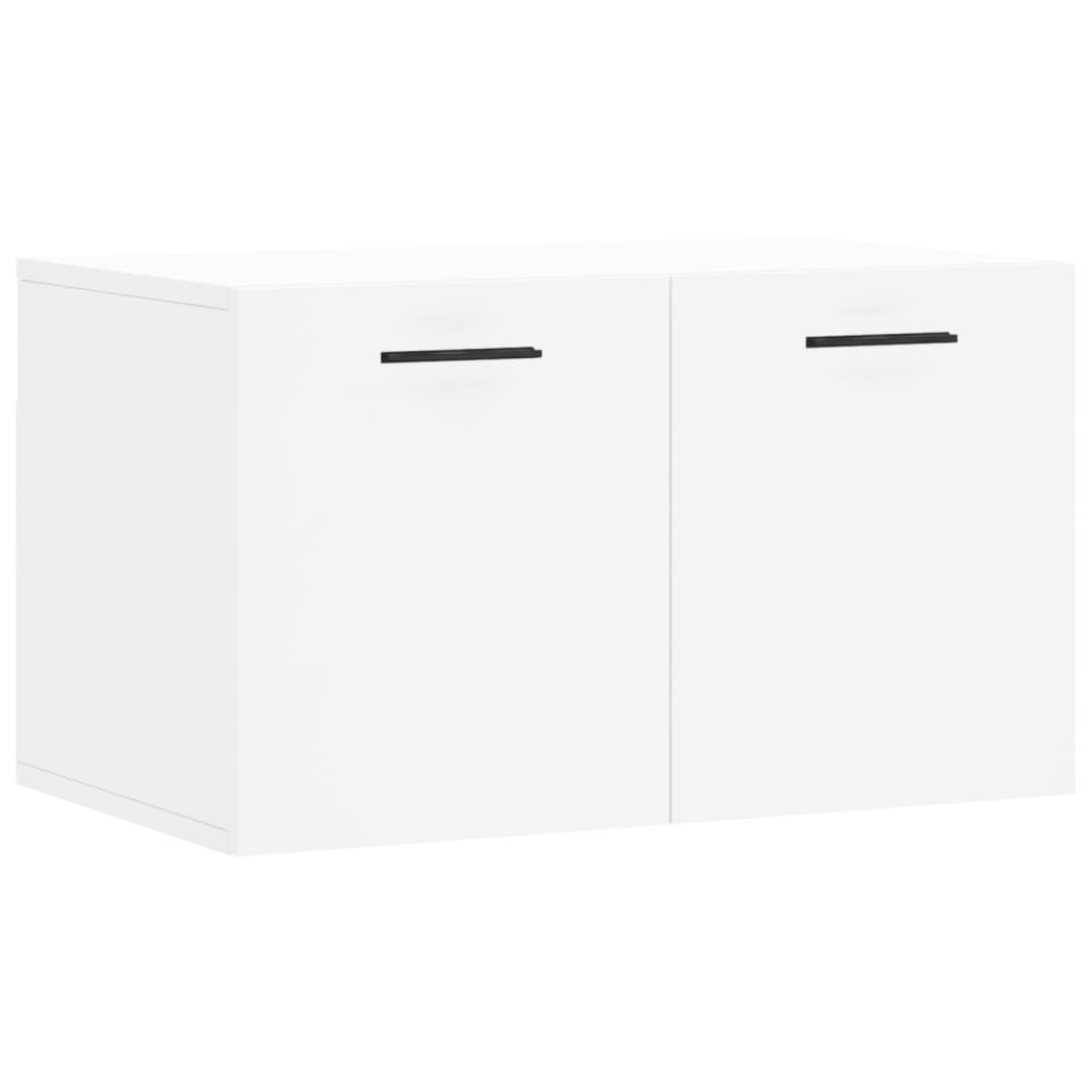 Mobile a Parete Bianco 60x36,5x35 cm in Legno Multistrato - homemem39