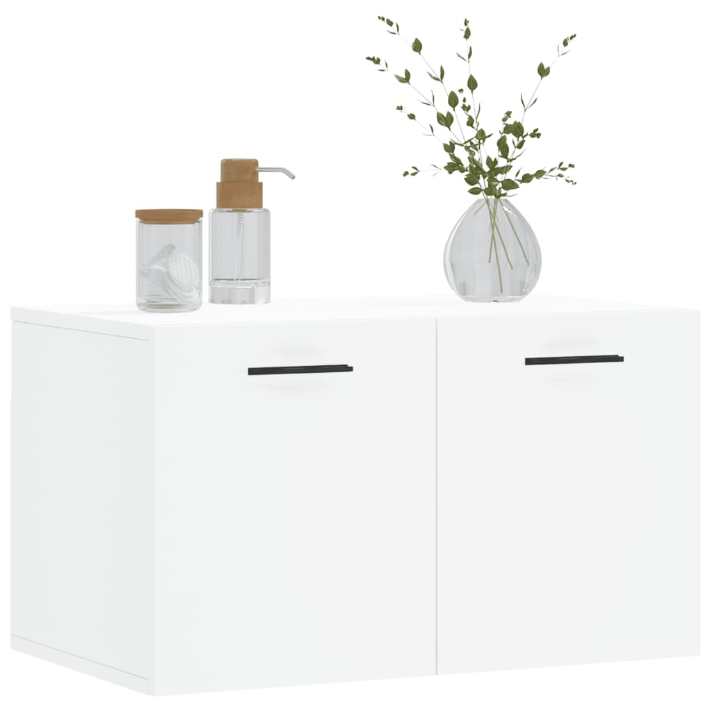 Mobile a Parete Bianco 60x36,5x35 cm in Legno Multistrato - homemem39