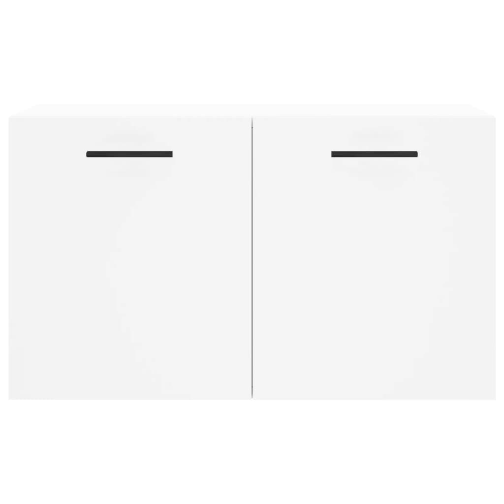 Mobile a Parete Bianco 60x36,5x35 cm in Legno Multistrato - homemem39