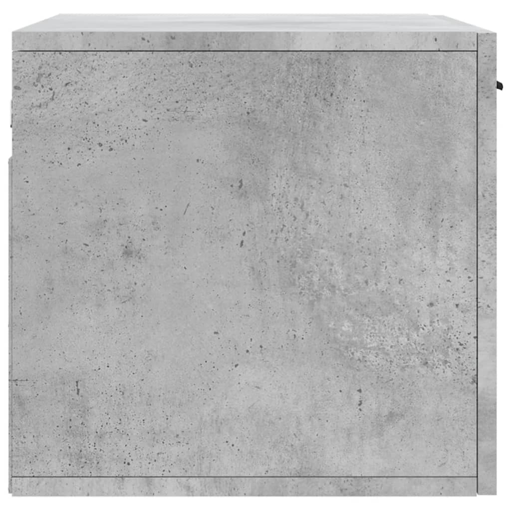 Mobile a Parete Grigio Cemento 60x36,5x35 cm Legno Multistrato - homemem39