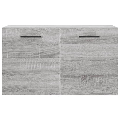 Mobile a Parete Grigio Sonoma 60x36,5x35cm in Legno Multistrato - homemem39