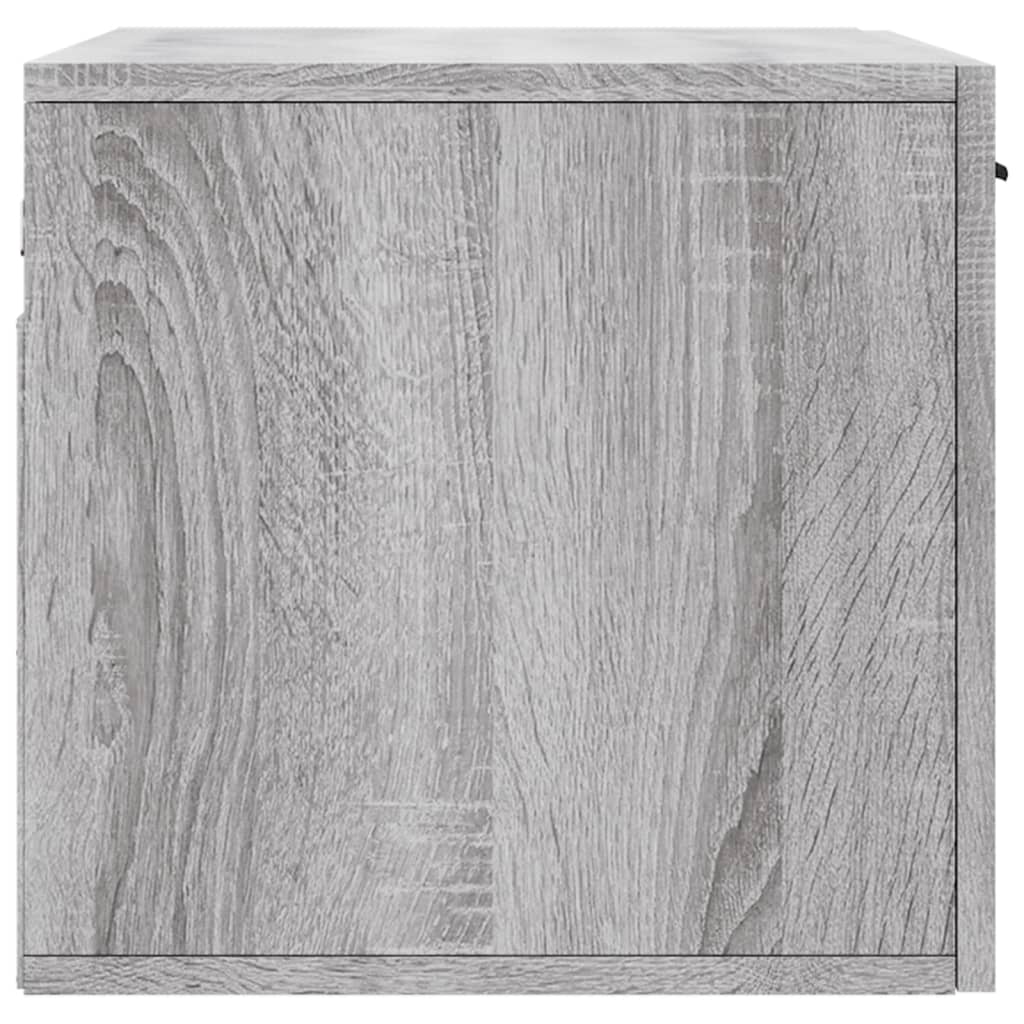 Mobile a Parete Grigio Sonoma 60x36,5x35cm in Legno Multistrato - homemem39