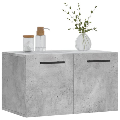 Mobile a Parete Grigio Cemento 60x36,5x35 cm Legno Multistrato - homemem39