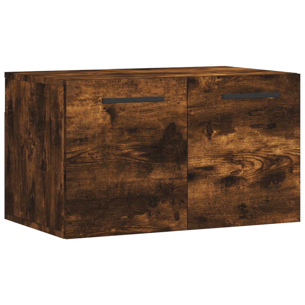 Mobile a Parete Rovere Fumo 60x36,5x35 cm in Legno Multistrato - homemem39