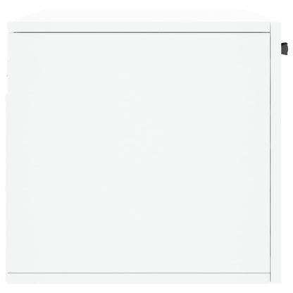 Mobile a Parete Bianco 80x36,5x35 cm in Legno Multistrato - homemem39