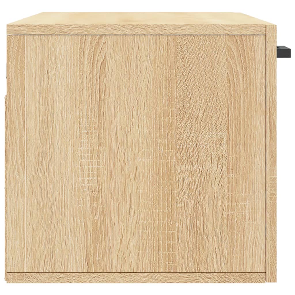 Mobile a Parete Rovere Sonoma 80x36,5x35 cm Legno Multistrato - homemem39