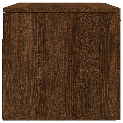 Mobile a Parete Rovere Marrone 80x36,5x35 cm Legno Multistrato - homemem39