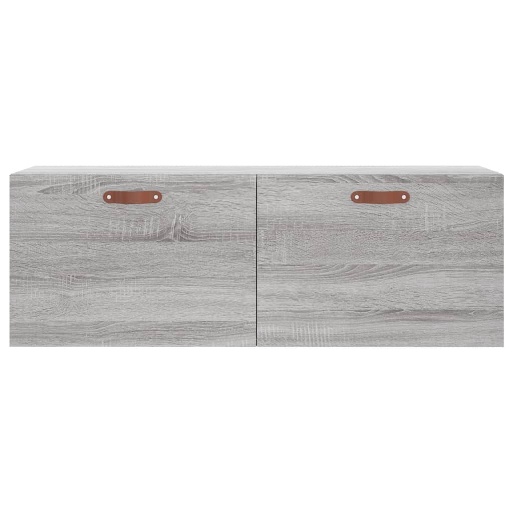 Mobile a Parete Grigio Sonoma 100x36,5x35 cm Legno Multistrato - homemem39