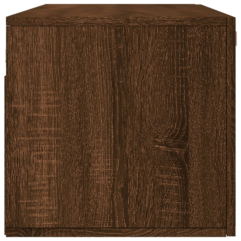 Mobile a Parete Rovere Marrone 100x36,5x35 cm Legno Multistrato - homemem39