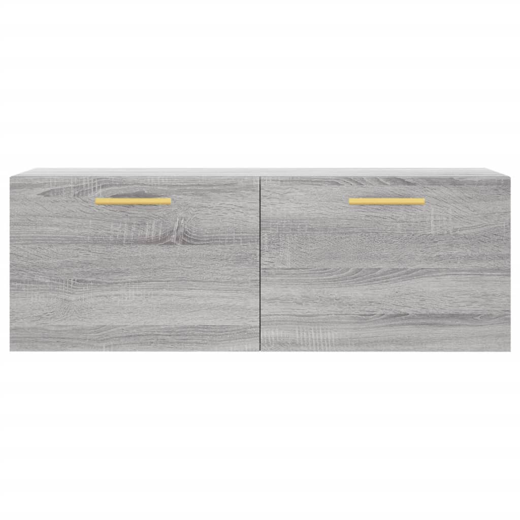 Mobile a Parete Grigio Sonoma 100x36,5x35 cm Legno Multistrato - homemem39