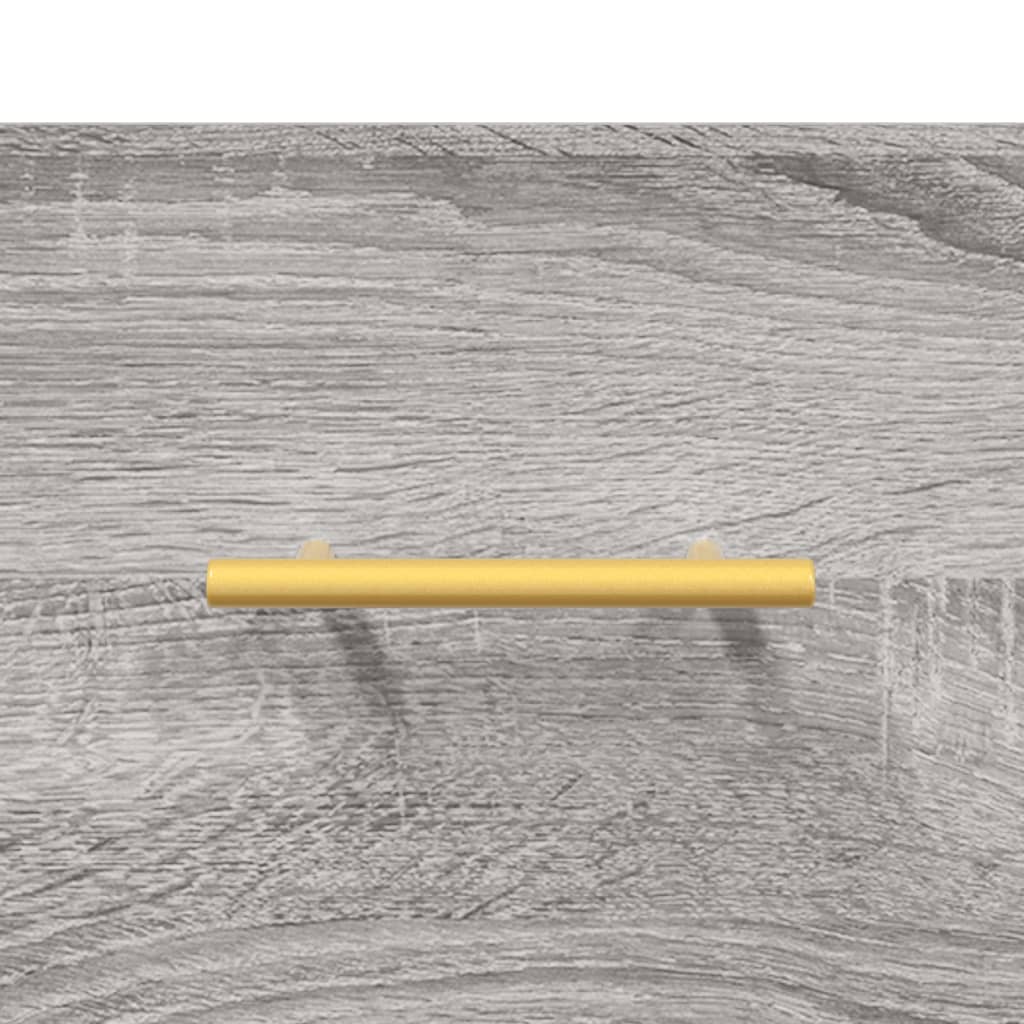 Mobile a Parete Grigio Sonoma 100x36,5x35 cm Legno Multistrato - homemem39