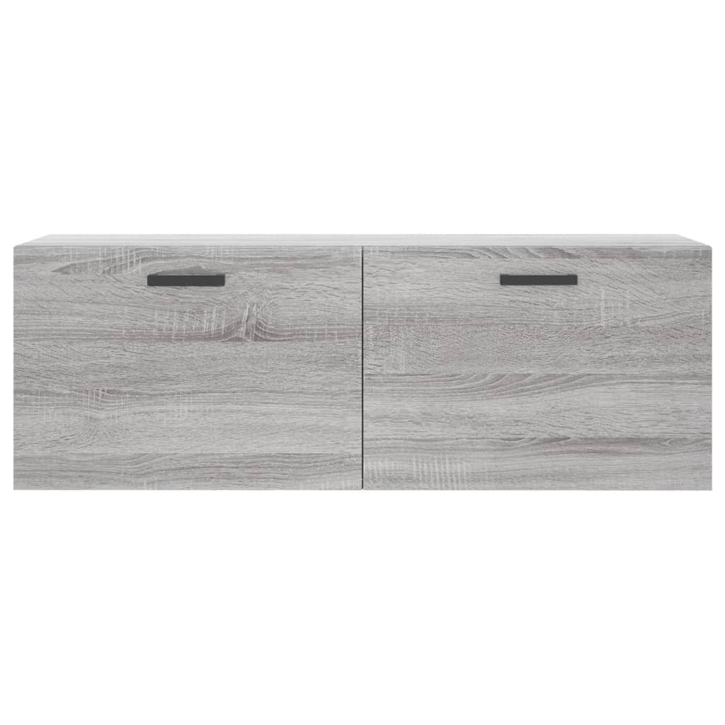 Mobile a Parete Grigio Sonoma 100x36,5x35 cm Legno Multistrato - homemem39