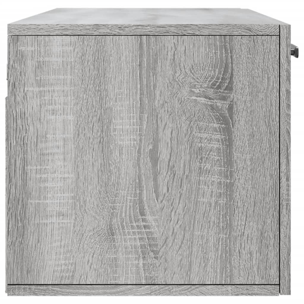 Mobile a Parete Grigio Sonoma 100x36,5x35 cm Legno Multistrato - homemem39