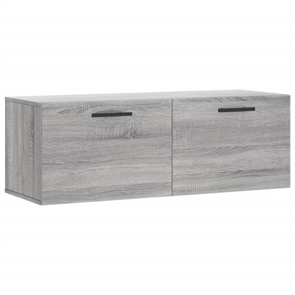 Mobile a Parete Grigio Sonoma 100x36,5x35 cm Legno Multistrato - homemem39