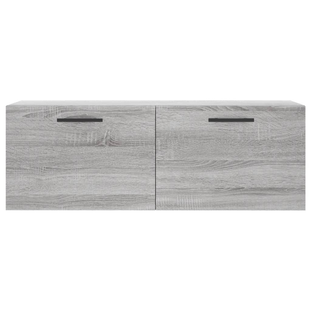 Mobile a Parete Grigio Sonoma 100x36,5x35 cm Legno Multistrato - homemem39