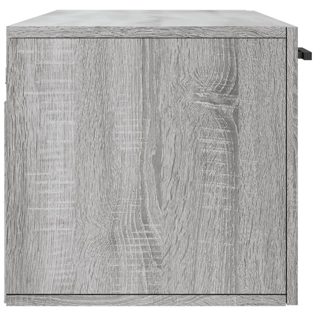 Mobile a Parete Grigio Sonoma 100x36,5x35 cm Legno Multistrato - homemem39