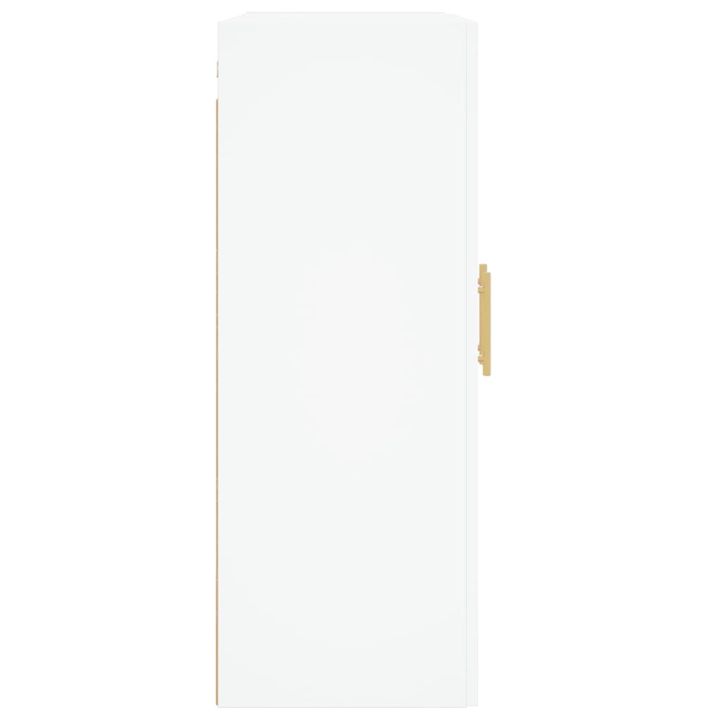 Mobile a Parete Bianco 69,5x34,90 cm in Legno Multistrato - homemem39