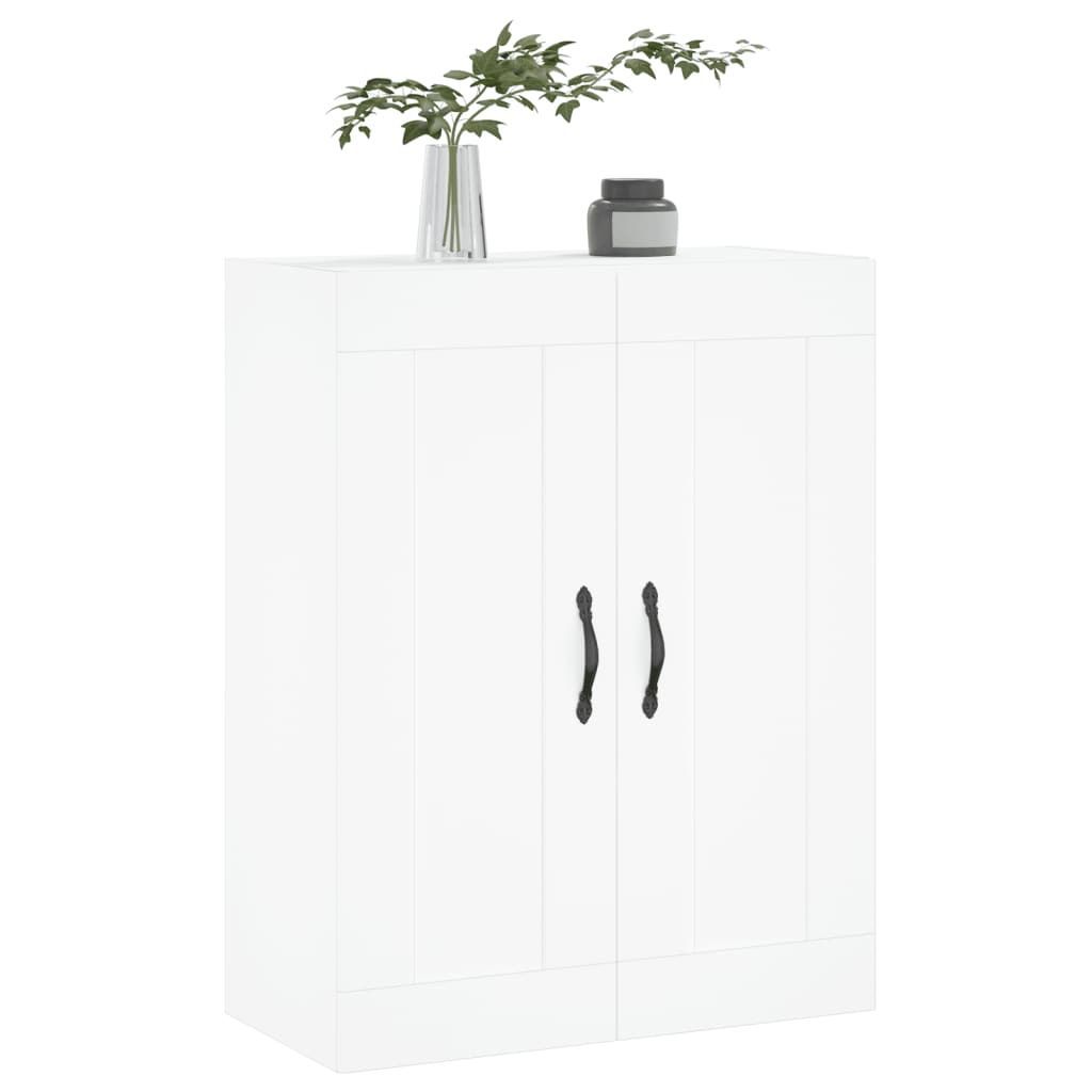 Mobile a Parete Bianco 69,5x34,90 cm in Legno Multistrato - homemem39