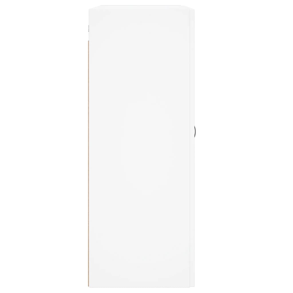 Mobile a Parete Bianco 69,5x34,90 cm in Legno Multistrato - homemem39