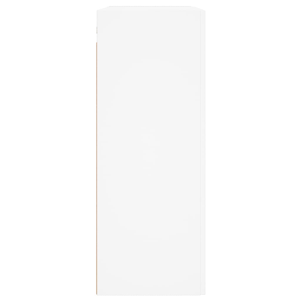 Mobile a Parete Bianco 69,5x34,90 cm in Legno Multistrato - homemem39