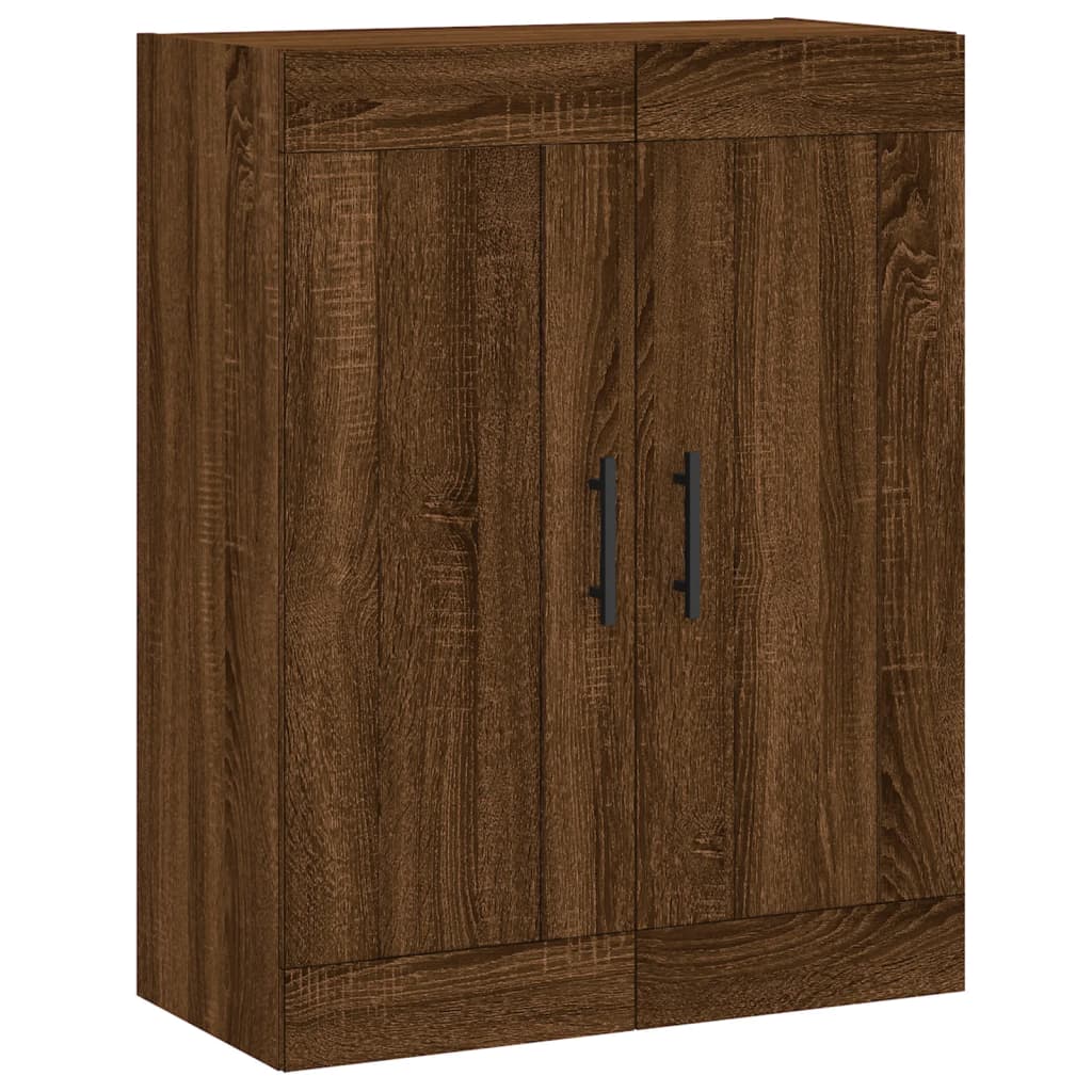 Mobile a Parete Rovere Marrone 69,5x34x90 cm Legno Multistrato - homemem39