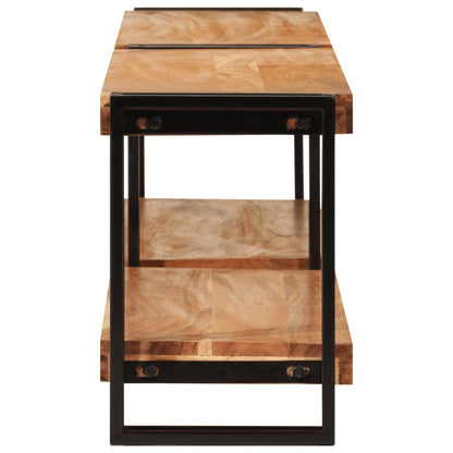 Mobile Porta TV 180x30x40 cm in Legno Massello di Acacia - homemem39