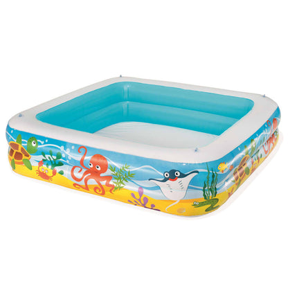 Bestway Piscina da Gioco con Tettoia Blu 140x140x114 cm 52192 - homemem39