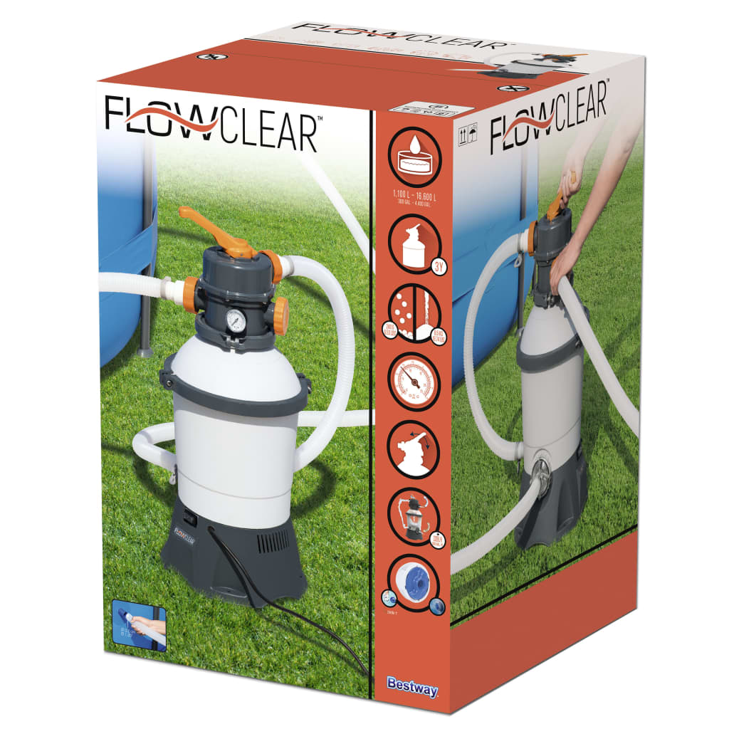 Bestway Pompa con Filtro a Sabbia Flowclear - homemem39