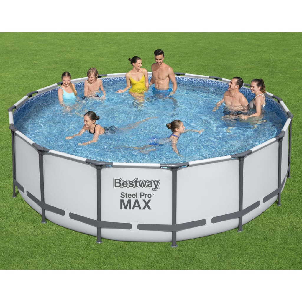 Bestway Set Piscina Steel Pro MAX 488x122 cm - homemem39