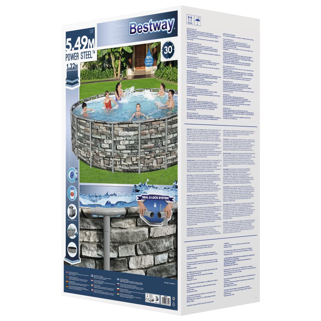 Bestway Piscina Power Steel 549x132 cm - homemem39