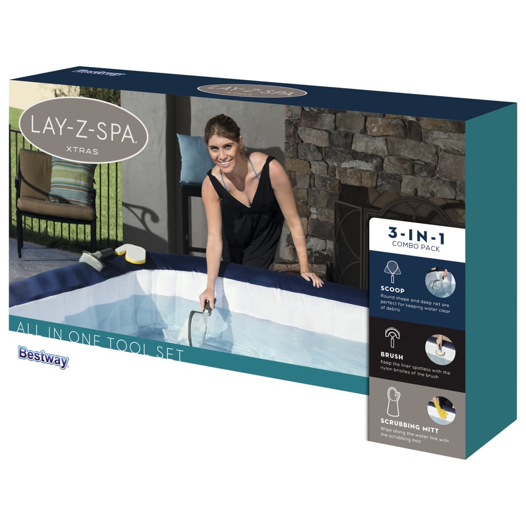 Bestway Set Attrezzi Tutto in Uno Lay-Z-Spa - homemem39