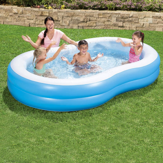 Bestway Piscina Famiglie Grande Laguna 262x157x46 cm - homemem39