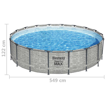 Bestway Piscina Power Steel 549x122 cm - homemem39