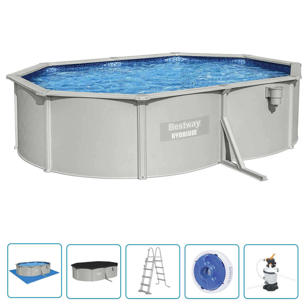 Bestway Set Piscina Hydrium 500x360x120 cm - homemem39