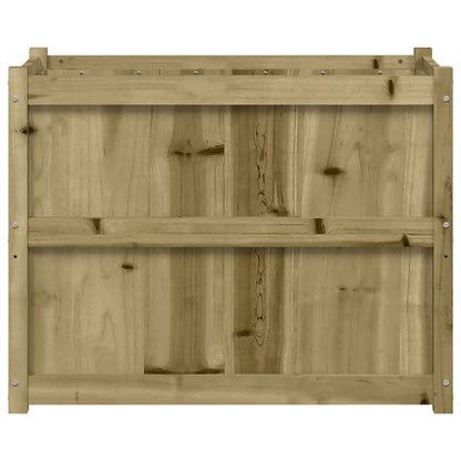 Fioriera da Giardino 90x50x70 cm in Legno di Pino Impregnato - homemem39