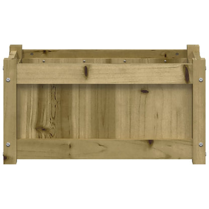 Fioriera da Giardino 60x31x31 cm in Legno di Pino Impregnato - homemem39