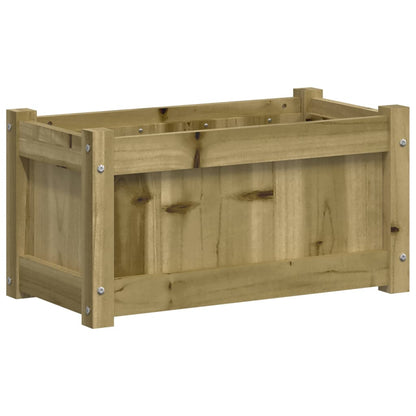 Fioriera da Giardino 60x31x31 cm in Legno di Pino Impregnato - homemem39