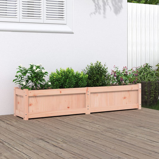 Fioriera da Giardino 150x31x31 cm in Legno Massello di Douglas - homemem39