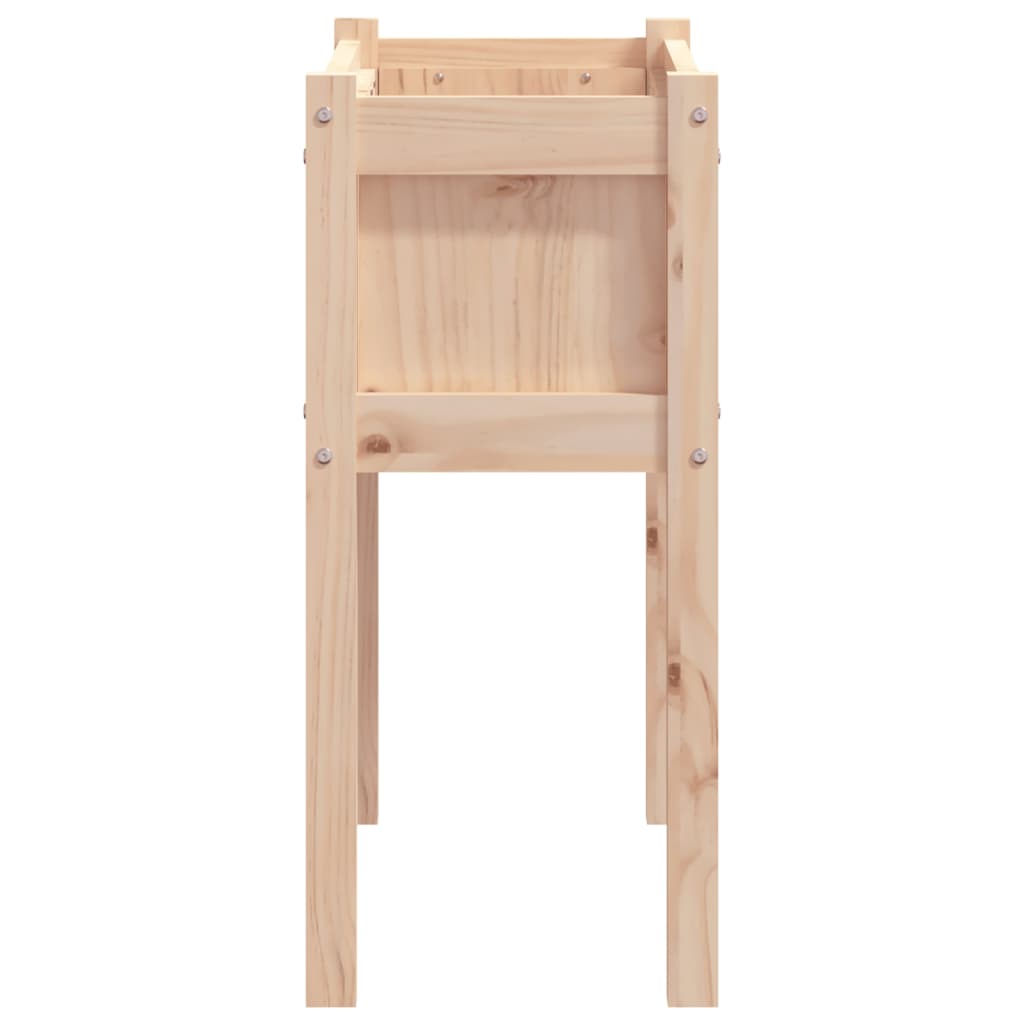 Fioriera da Giardino con Gambe 70x31x70 cm Legno Massello Pino - homemem39